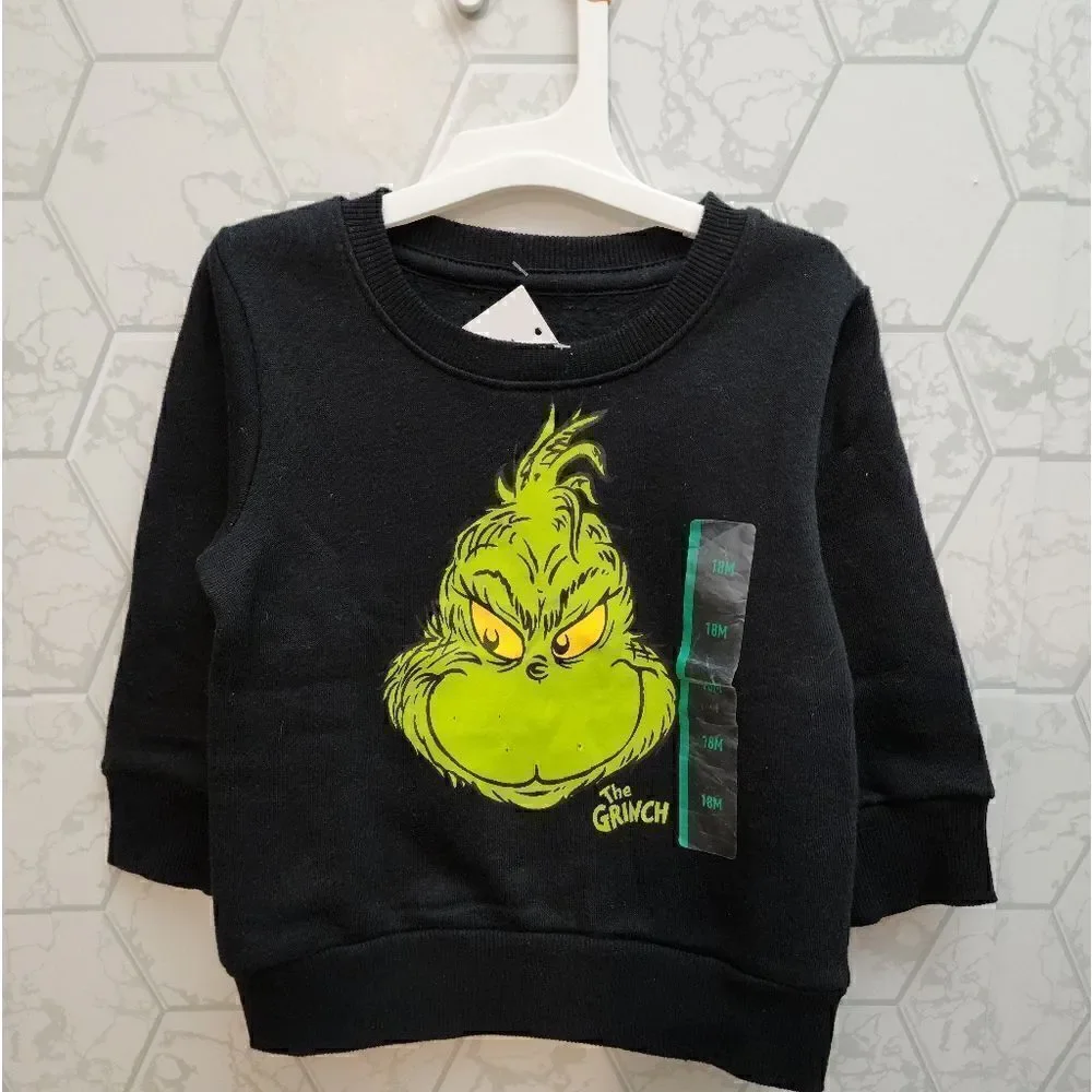 Nwt  Baby Boy or Girl The Grinch Sweatshirt
